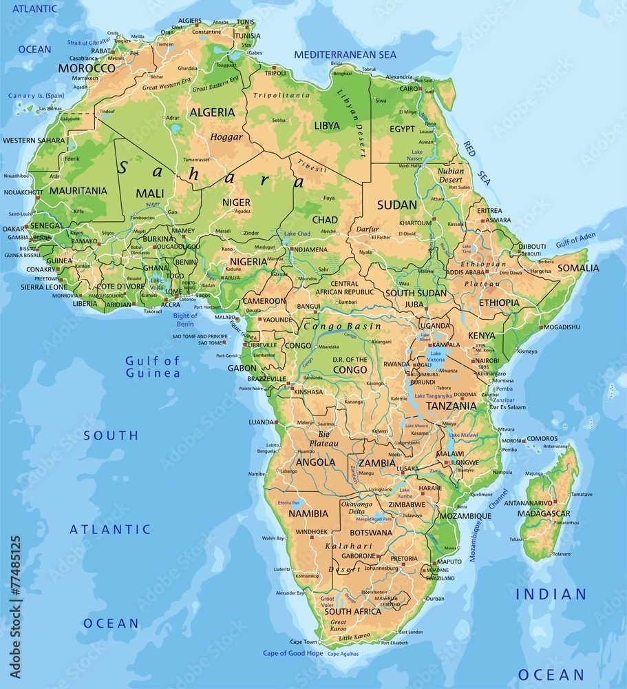 La farsa africana