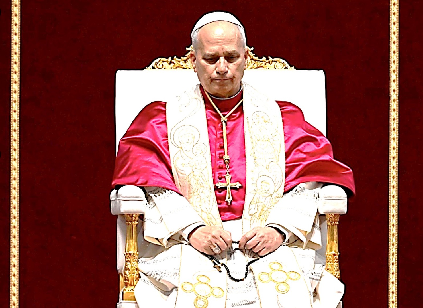 L'appello del Papa durante la veglia per la pace: 