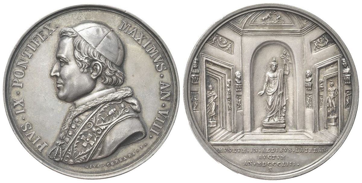 Una medaglia di papa Leone   